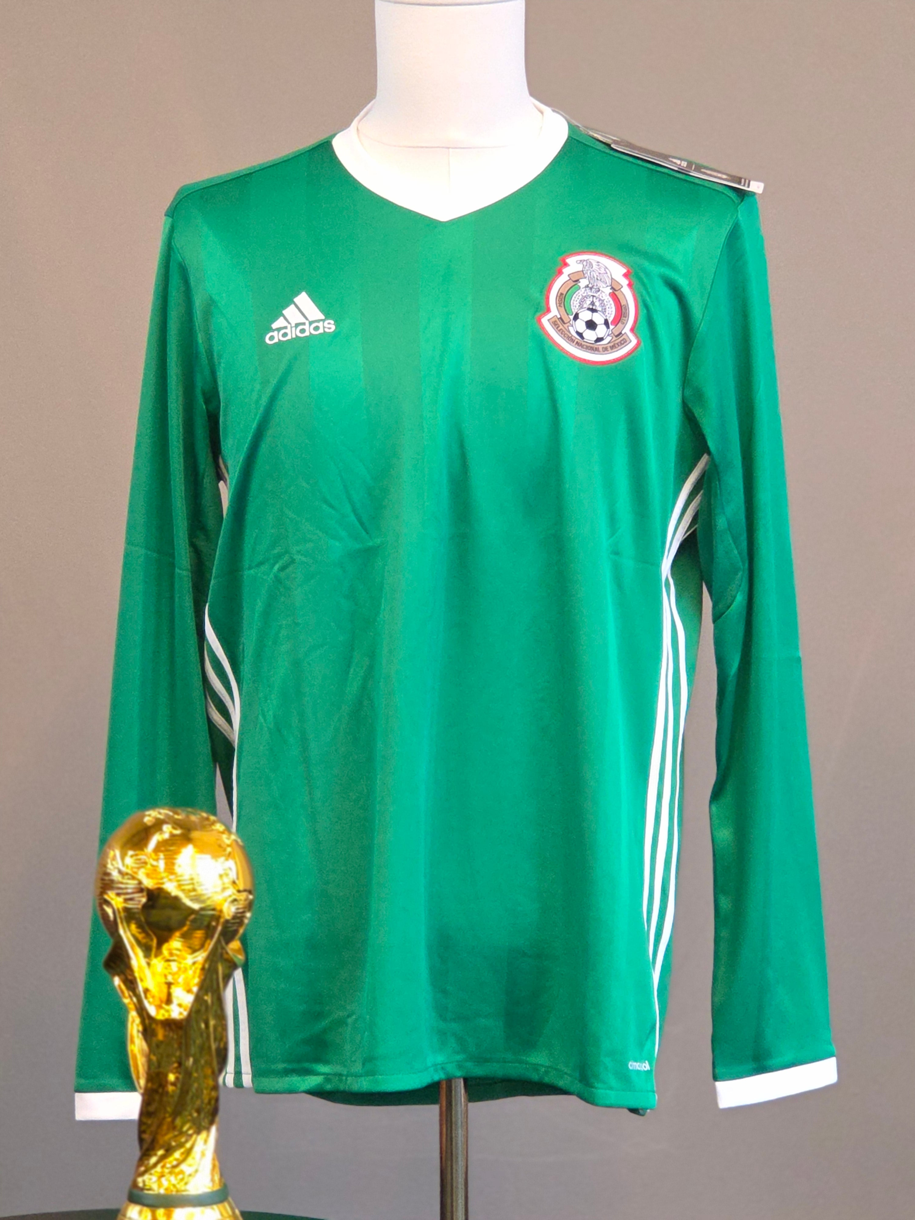 Mexico 2016 Home Kit L (BNWT) Long Sleeve