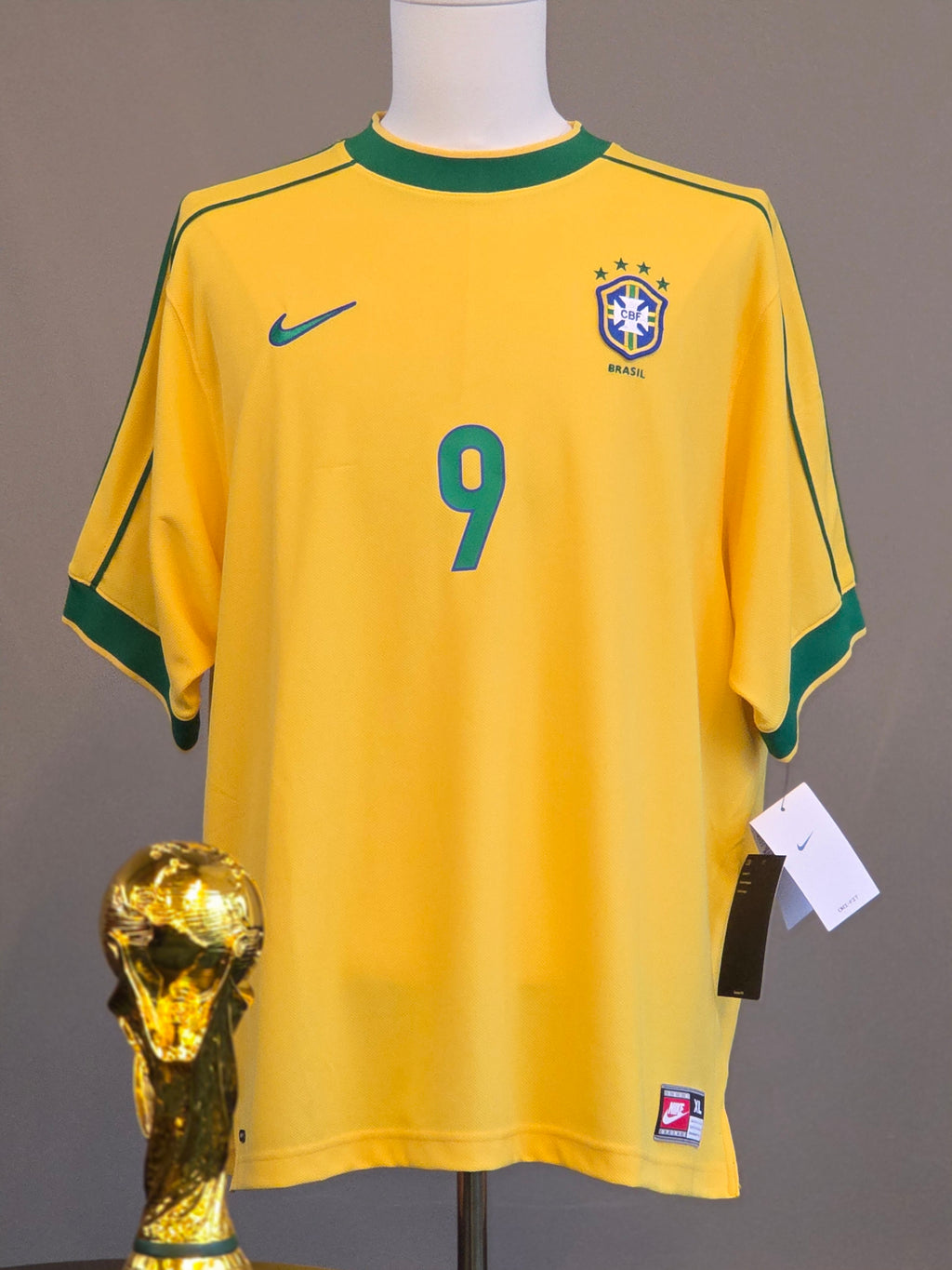 Brazil 1998 Home kit XL (BNWT) (Reedition)