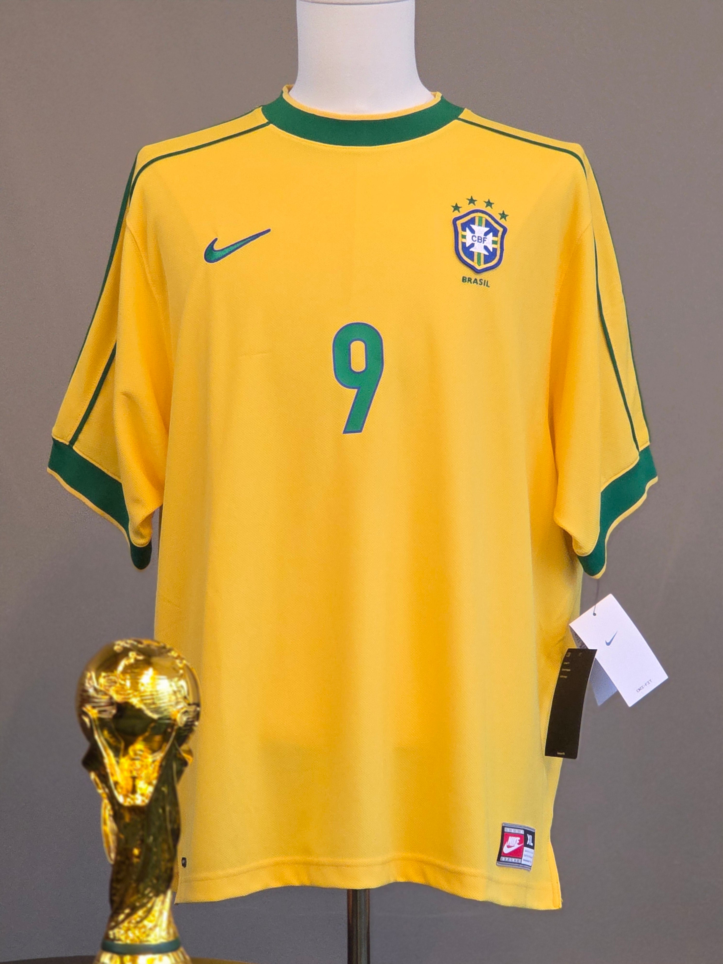 Brazil 1998 Home kit XL (BNWT) (Reedition)