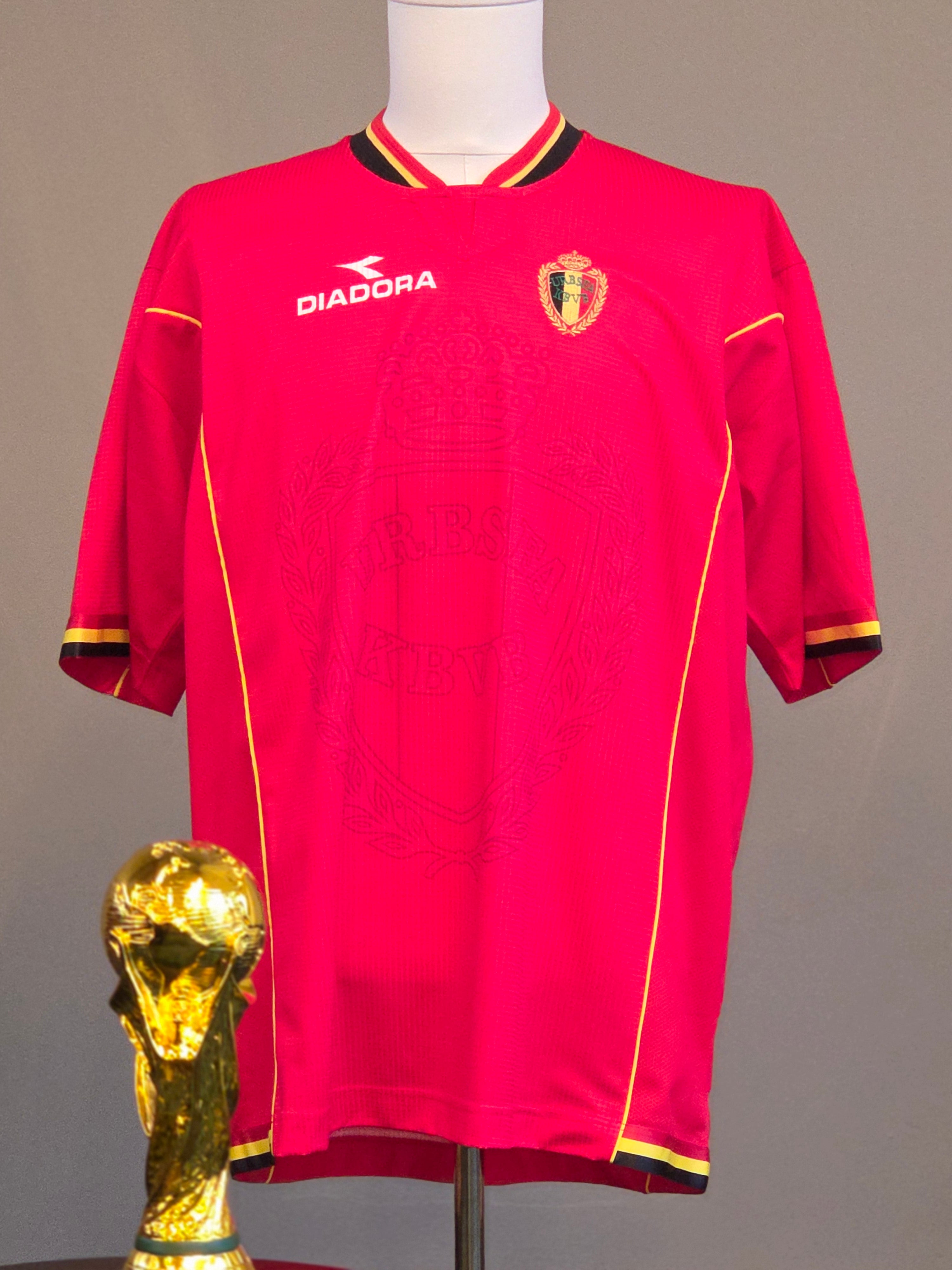 Belgium 1998 Home Kit XXL (BNWT) (Deadstock)