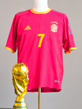 Spain 2002 Home Kit L Raul (8/10) (Player version)