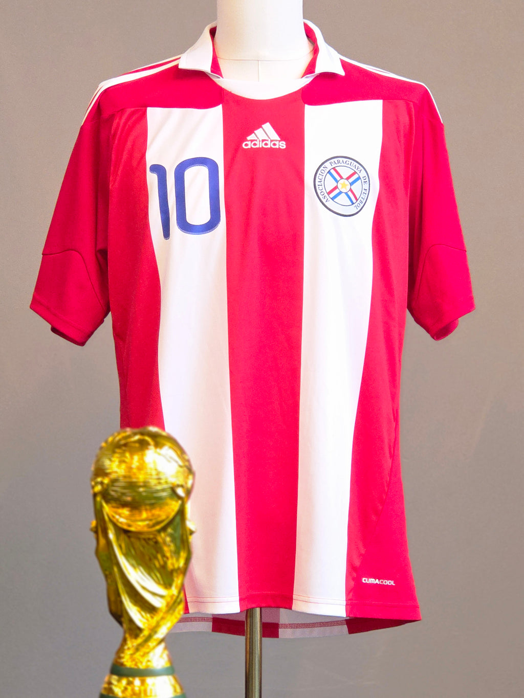 Paraguay 2010 Home Kit L Cabañas (9/10)