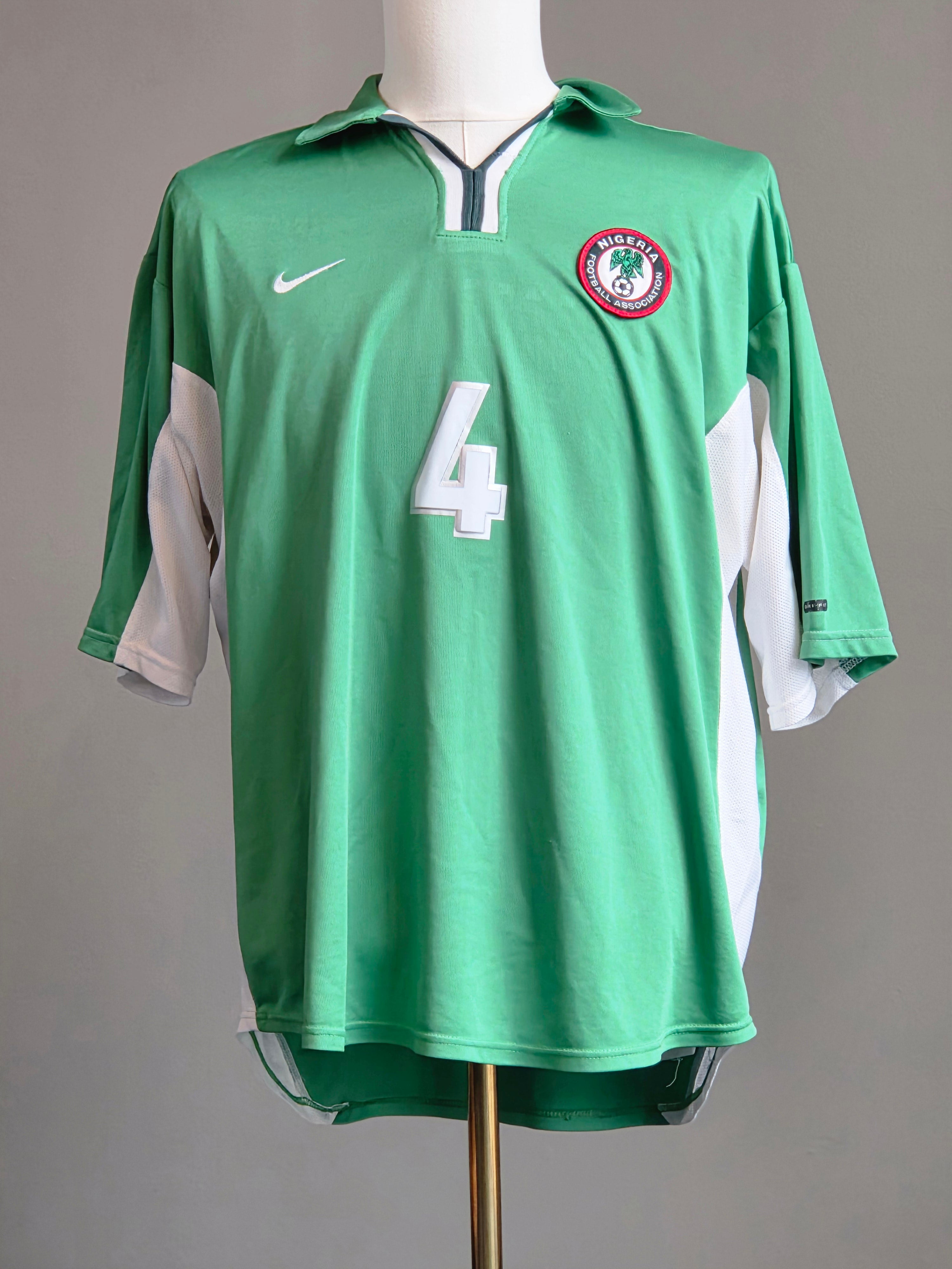 Nigeria 2000 Home Kit XL Kanu (9/10)
