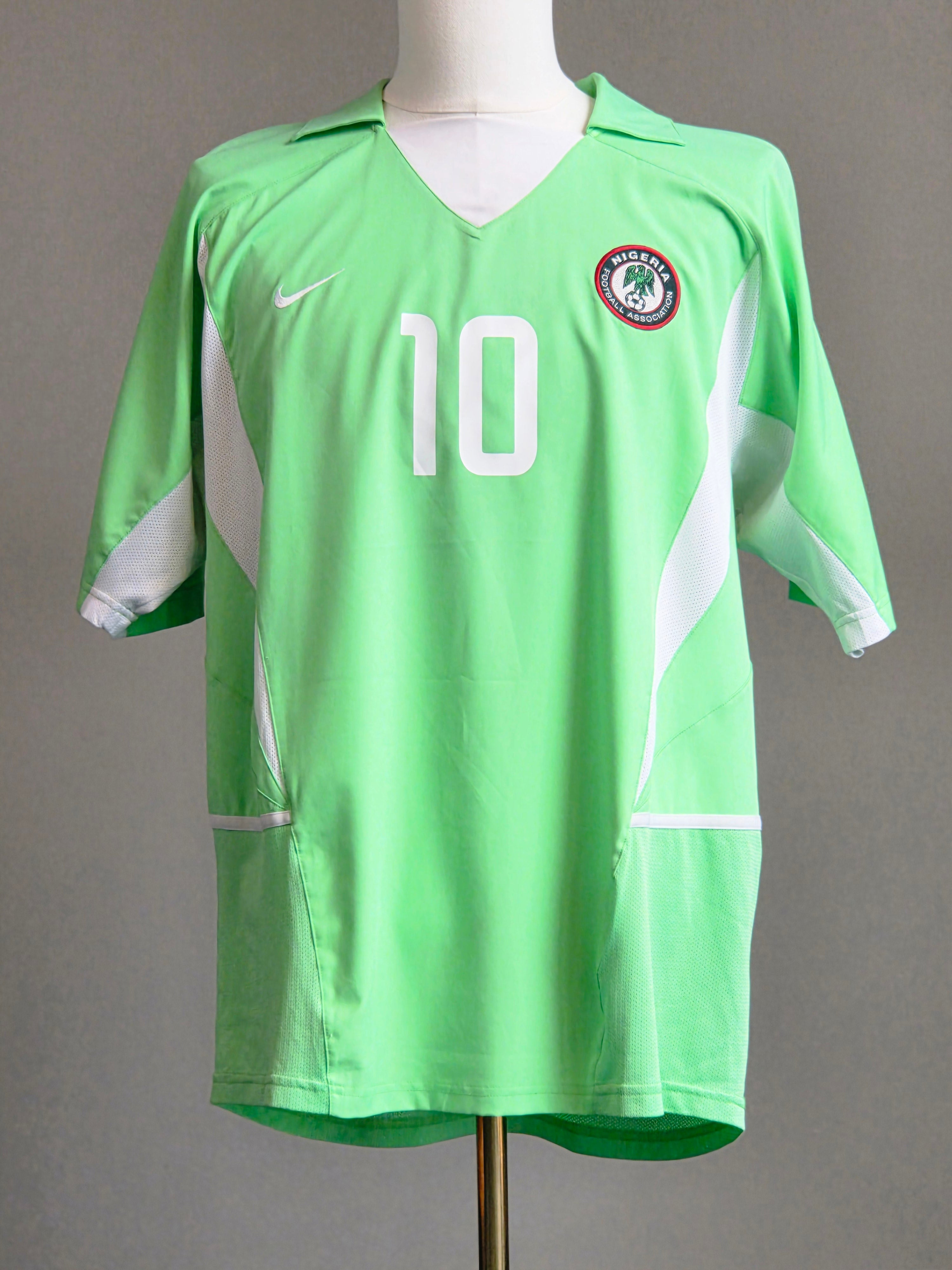 Nigeria 2002 Home Kit XL Okocha (9/10)