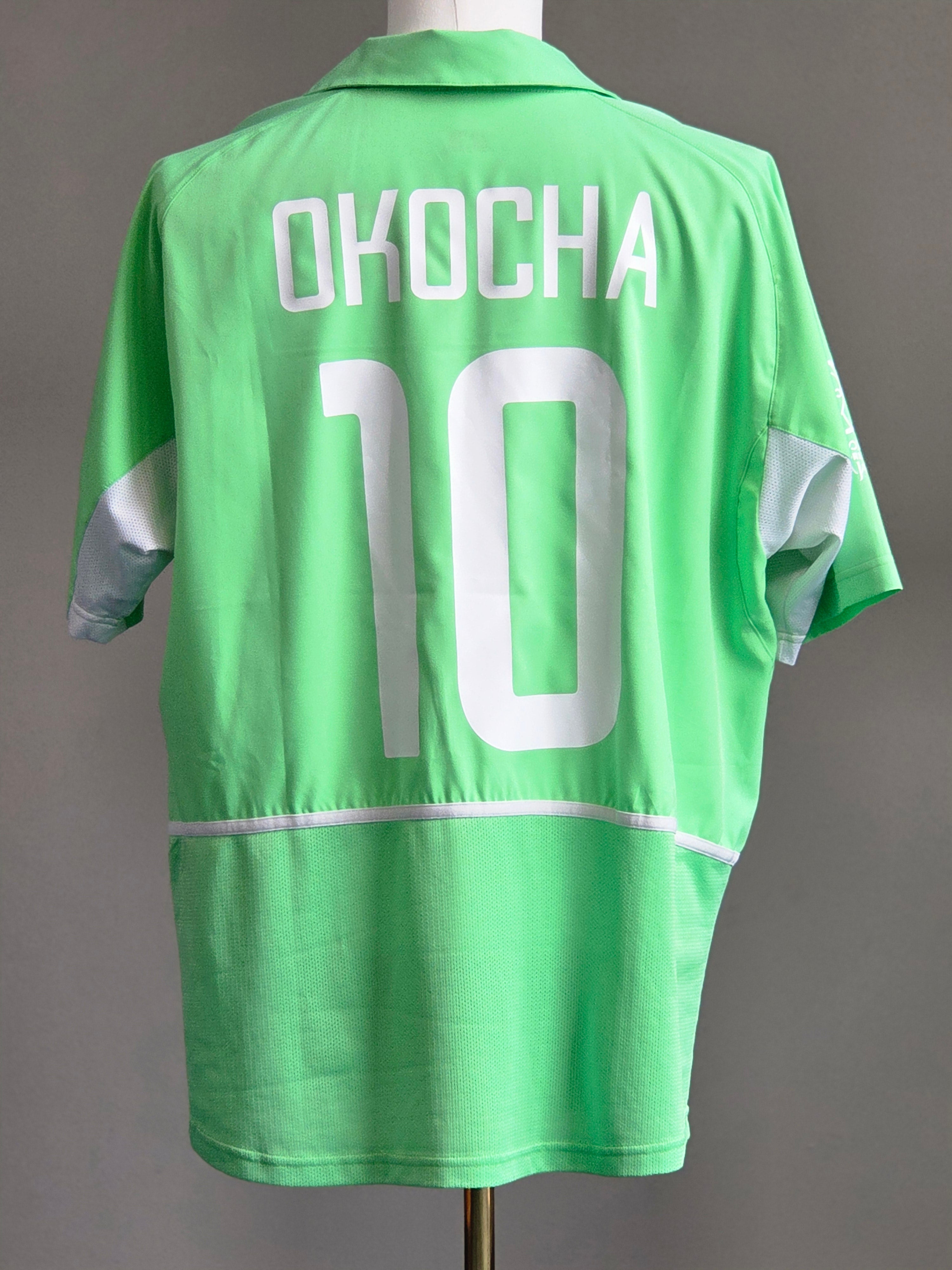 Nigeria 2002 Home Kit XL Okocha (9/10)