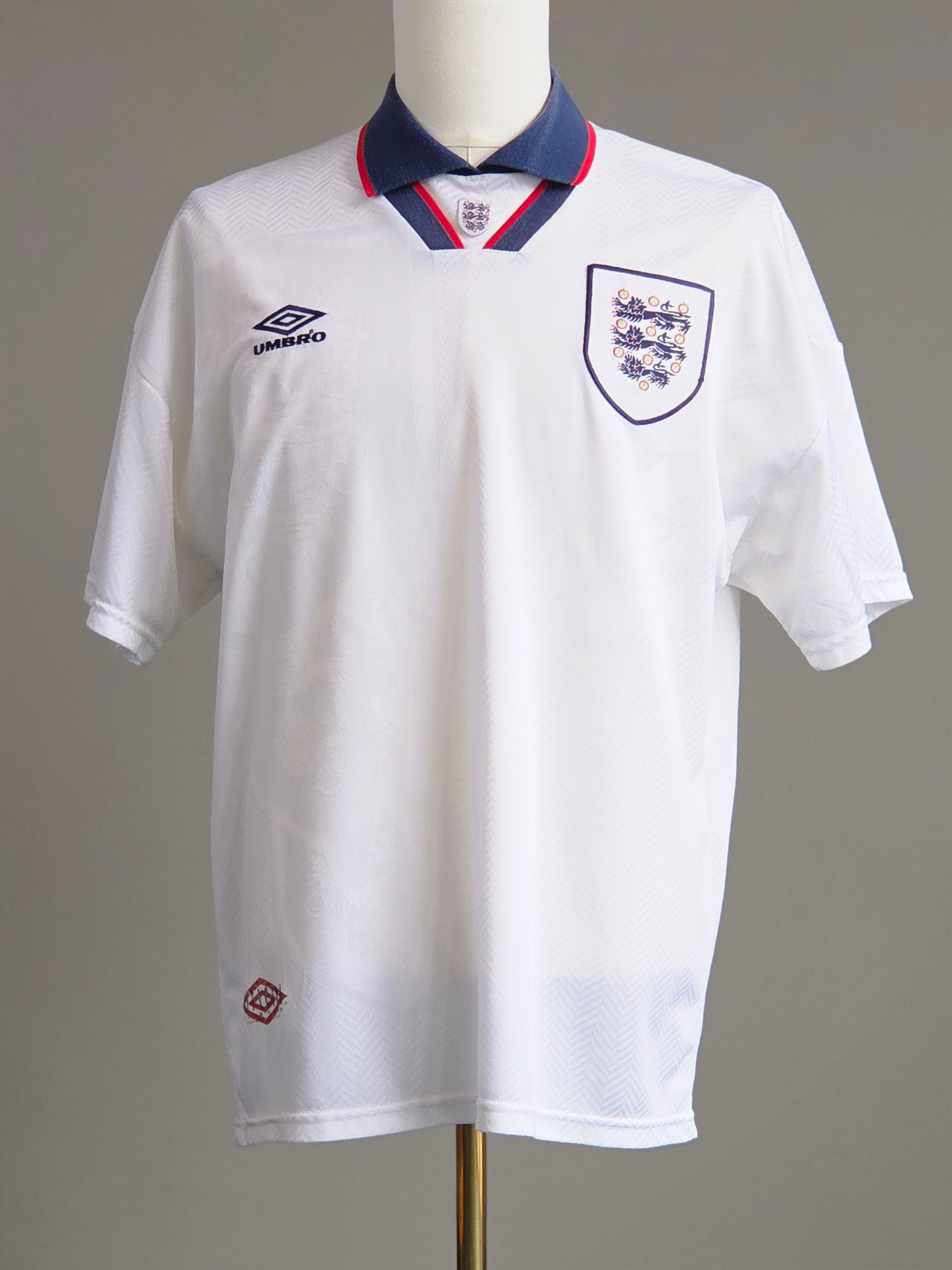 England 1993 Home Kit L (8/10)