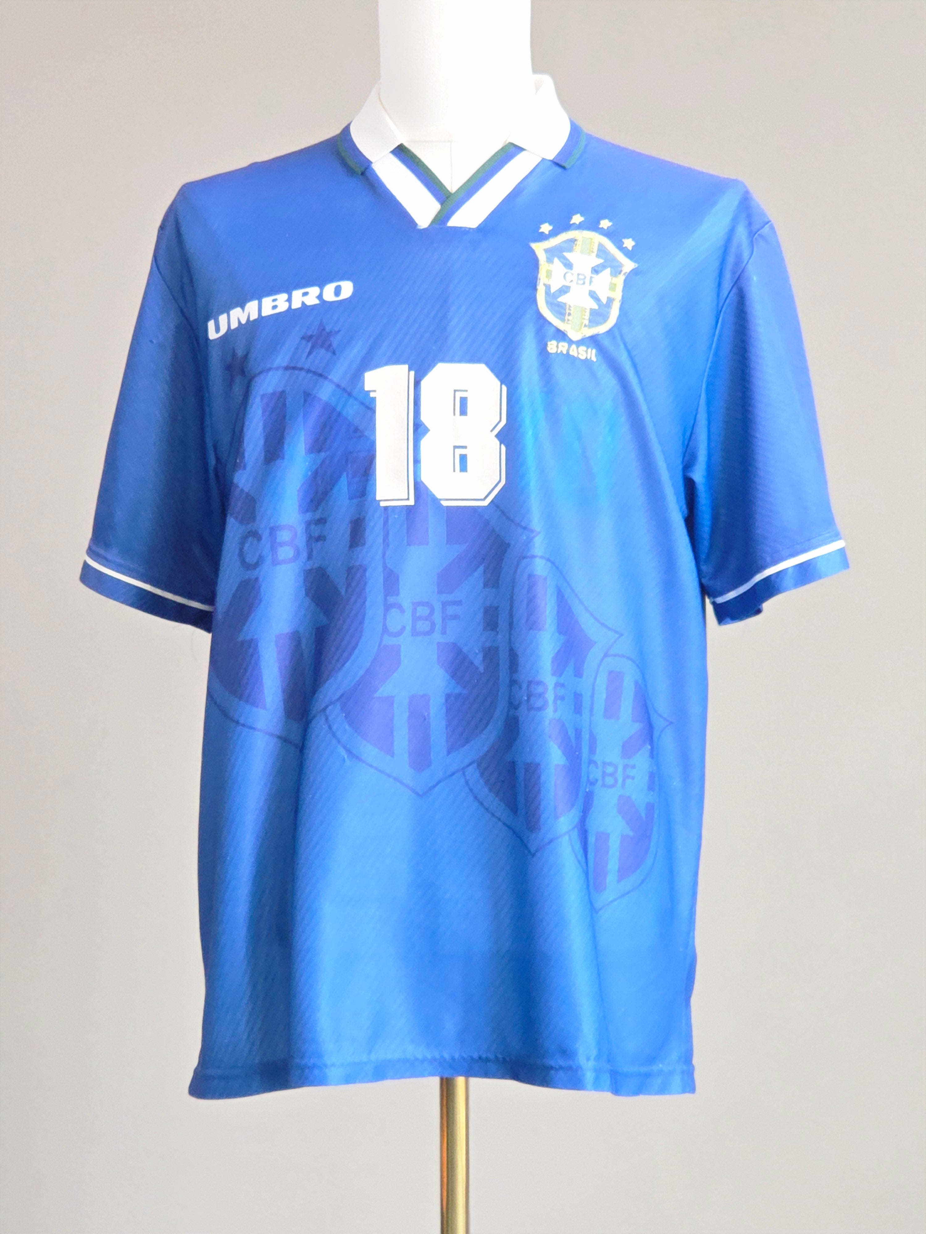 Brazil 1996 Home Kit Ronaldinho L (8/10)